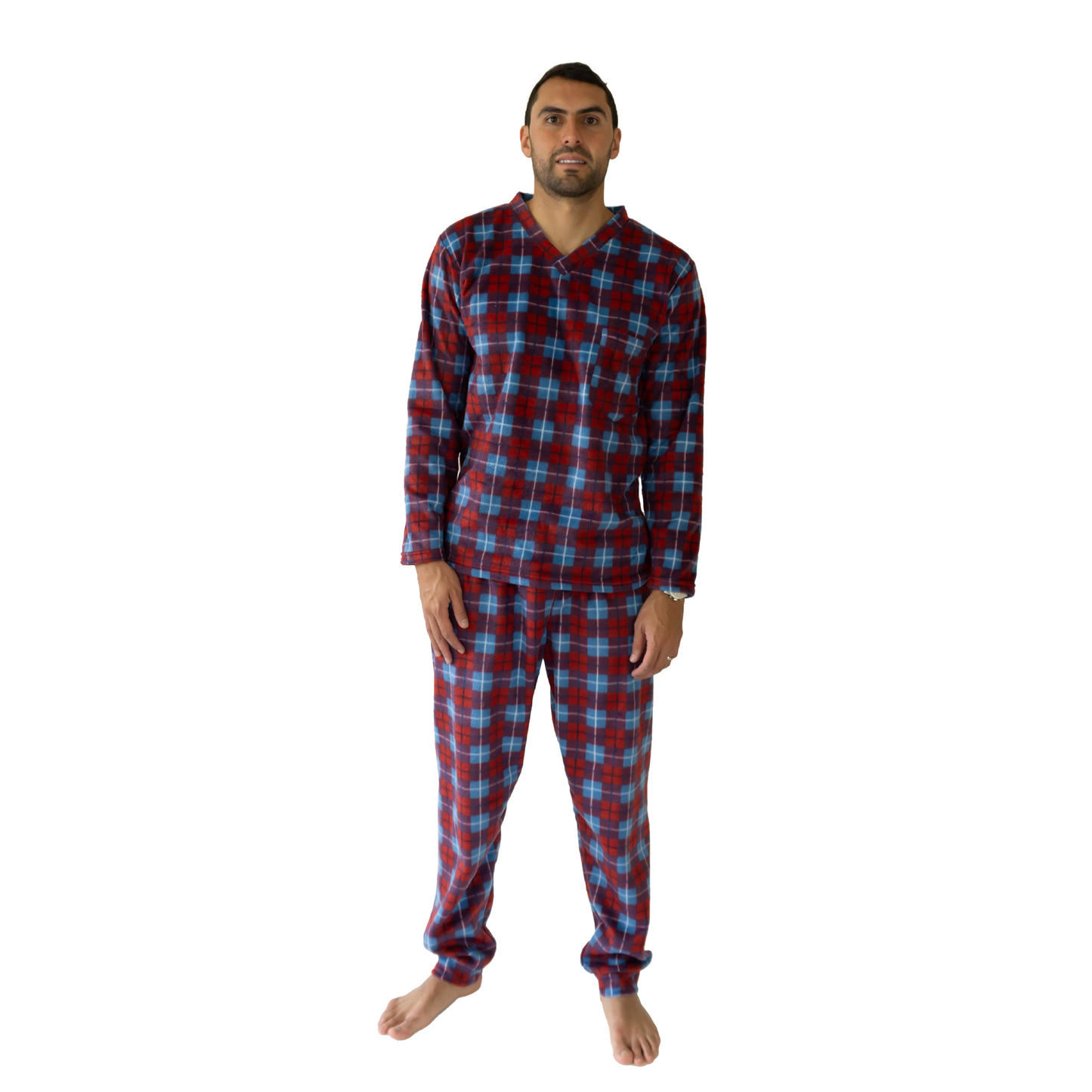 Pijama Jose Manga Larga- Hombre