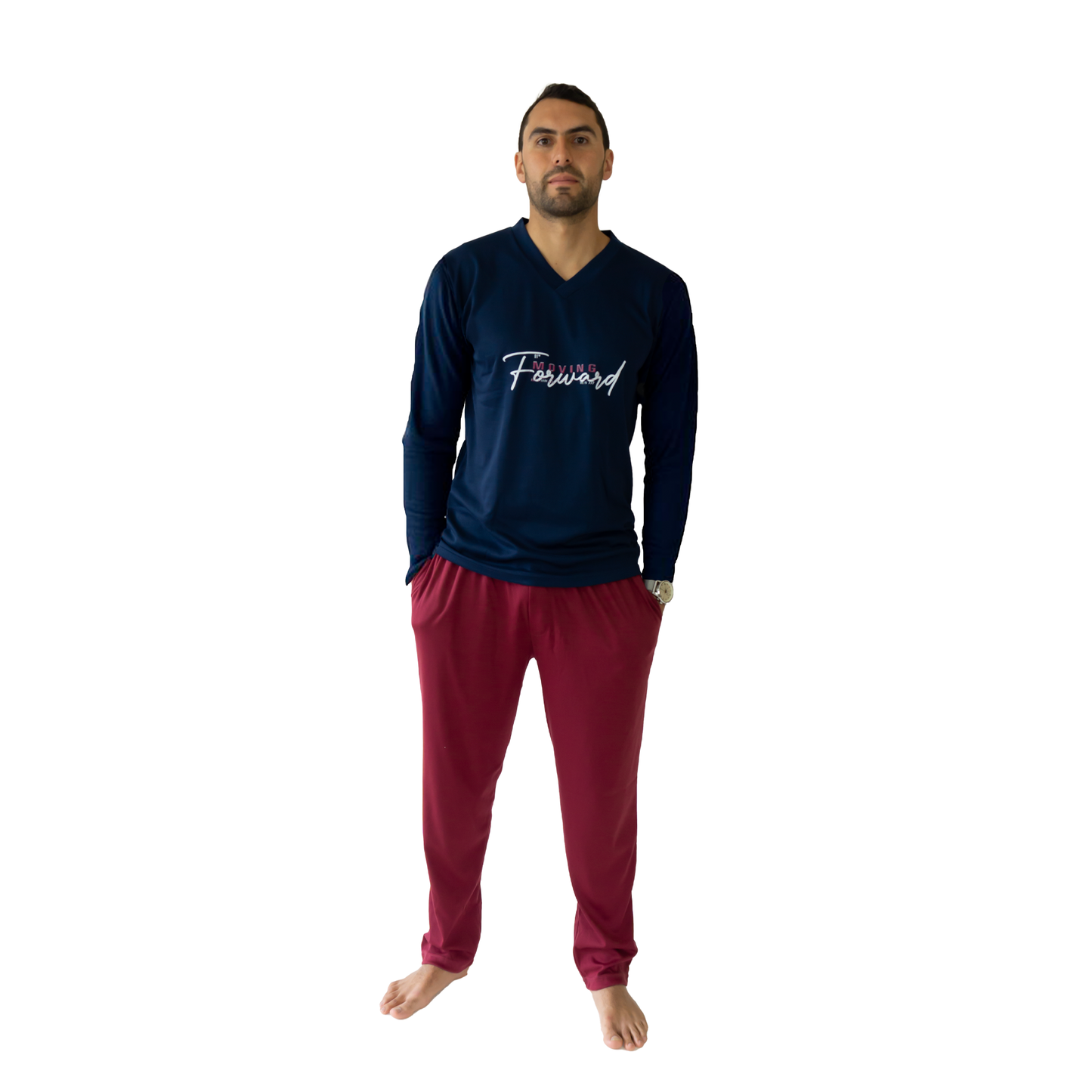 Pijama Miguel Manga Larga- Hombre