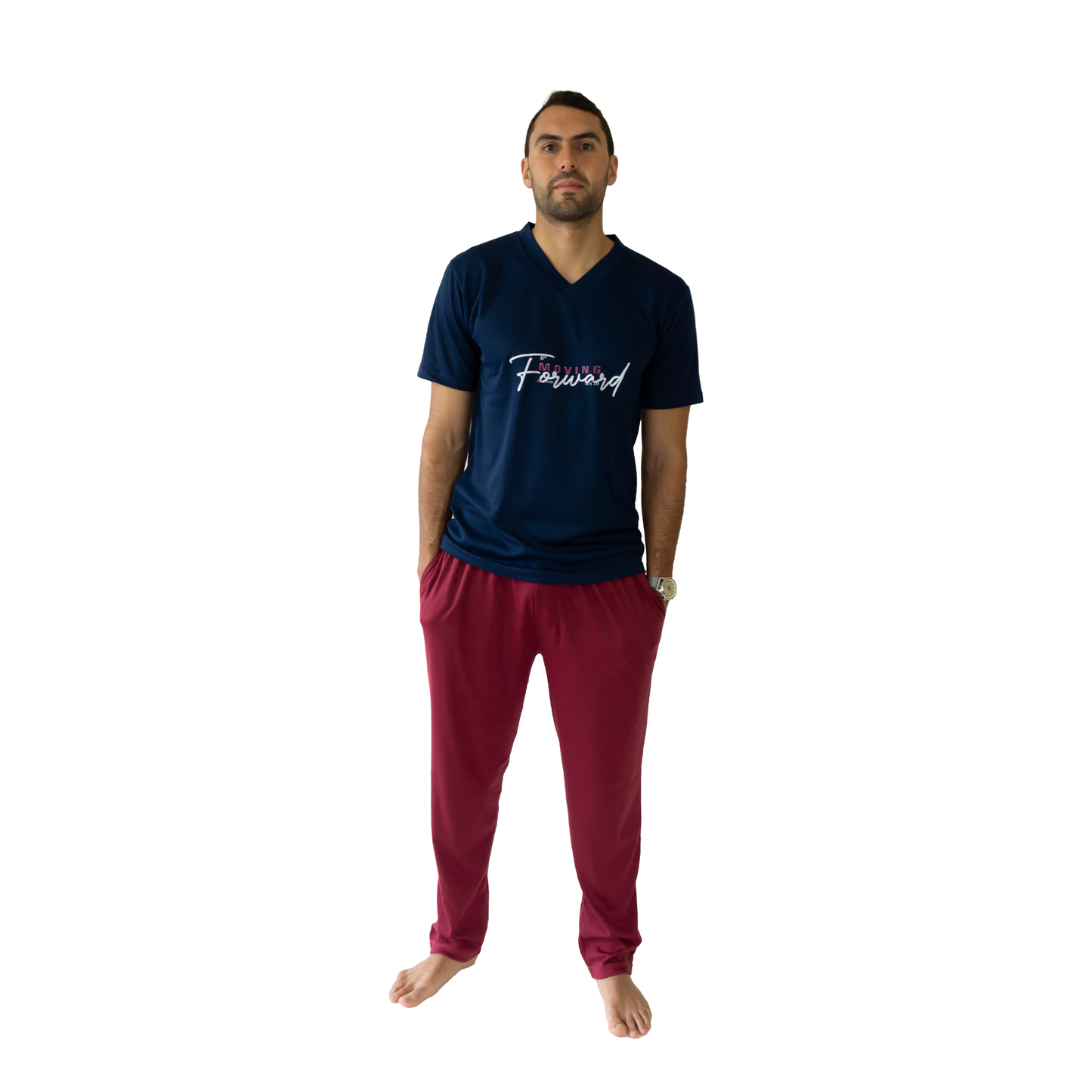 Pijama Miguel Manga Corta- Hombre