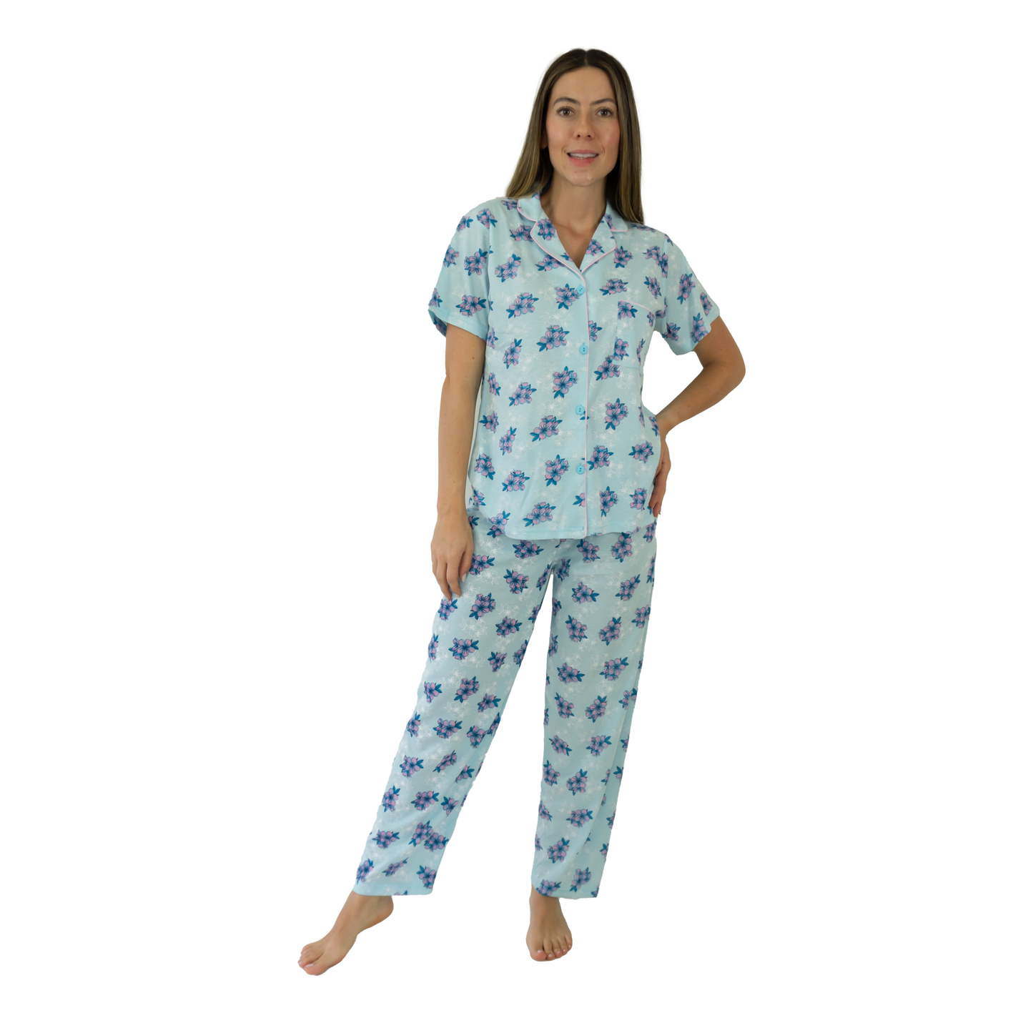 Pijama Ruby Manga Corta- Mujer