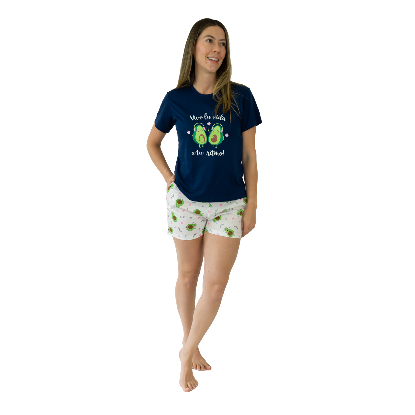 Pijama Mayerly Pantalón Corto - Mujer