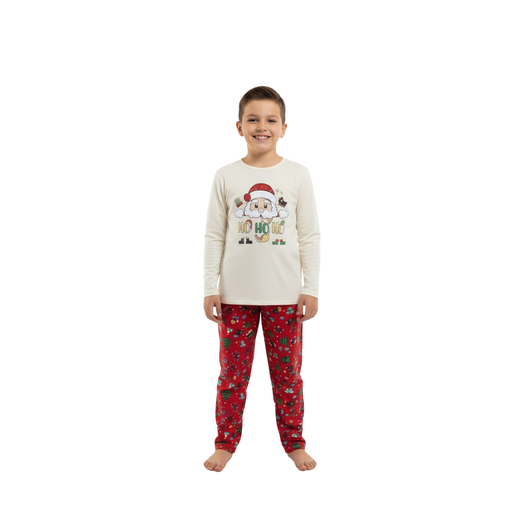 Pijama Navidad Blanca - Niña / Niño