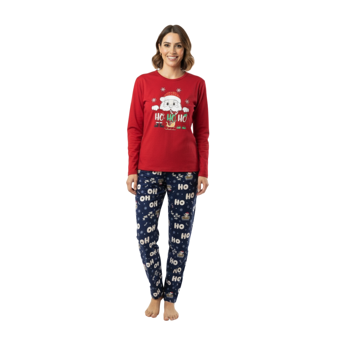 Pijama Navidad Roja - Mujer