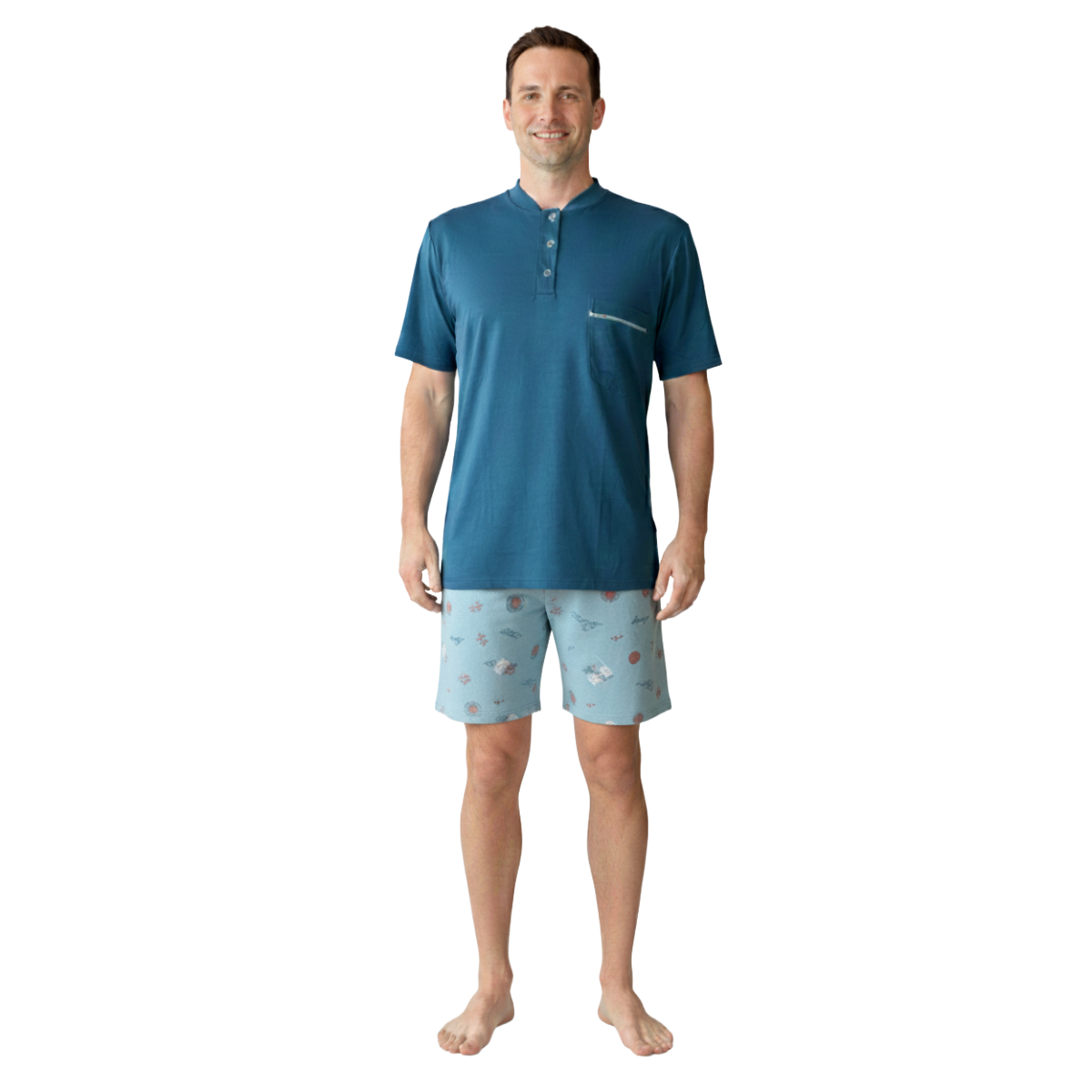 Pijama Ricardo Pantalon Corto