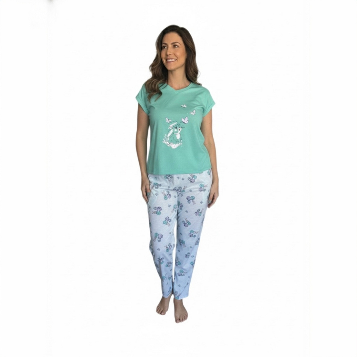 Pijama Maria Manga Corta - Mujer