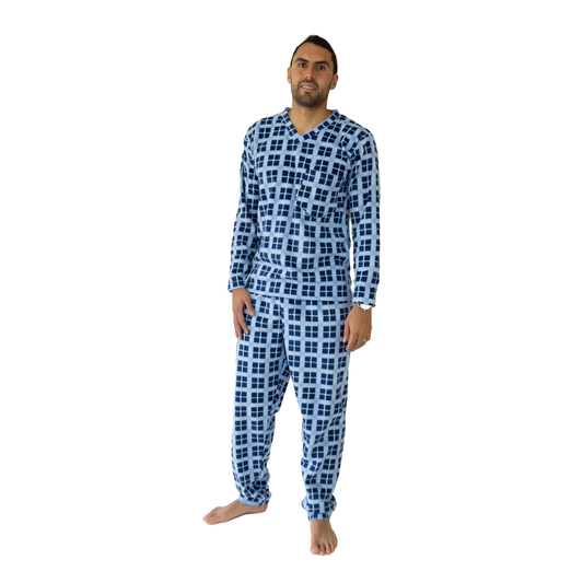 Pijama Jose Manga Larga- Hombre