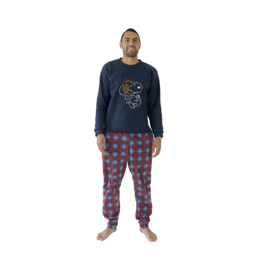 Pijama Oliver Manga Larga- Hombre