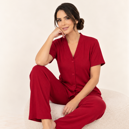 Pijama Zoe Manga Corta