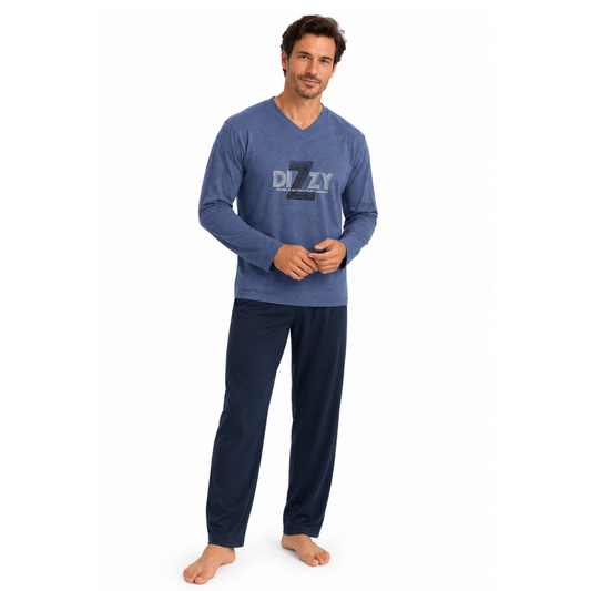 Pijama Miguel Manga Larga- Hombre