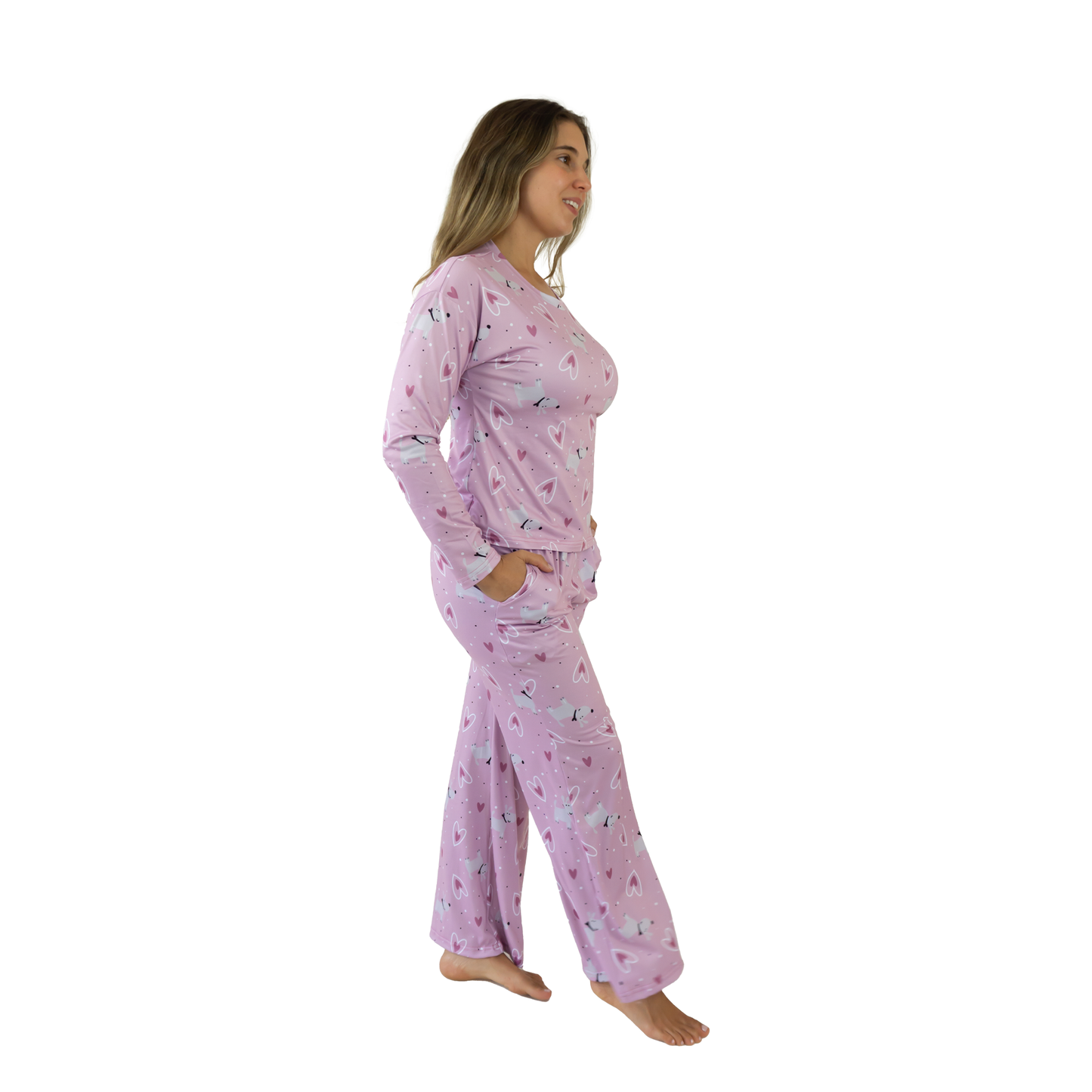 Pijama Andalucía Manga Larga - Mujer