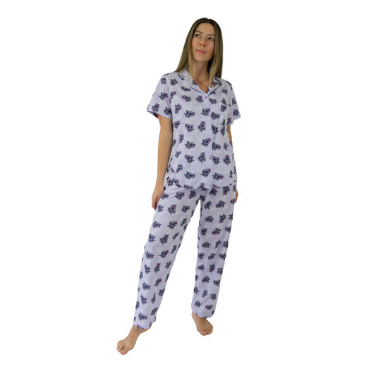 Pijama Ruby Manga Corta- Mujer