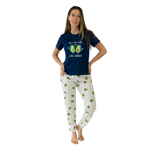 Pijama Mayerly Manga Corta - Mujer