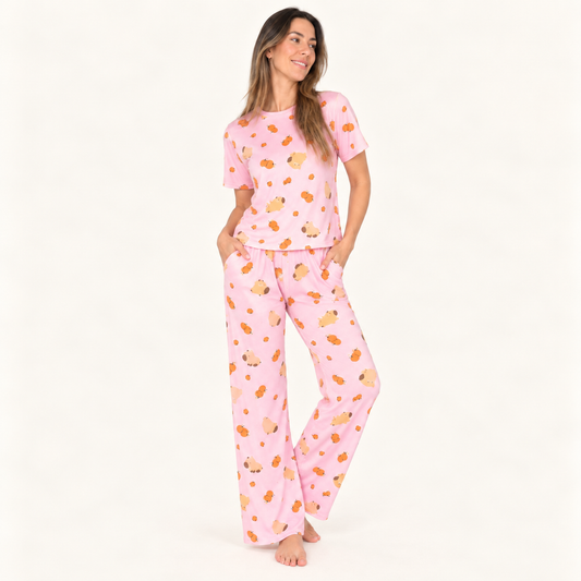 Pijama Andalucía Manga Corta