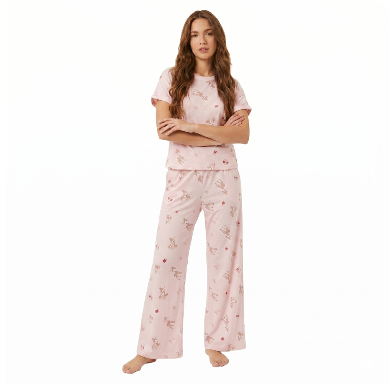 Pijama Andalucía Manga Corta - Mujer