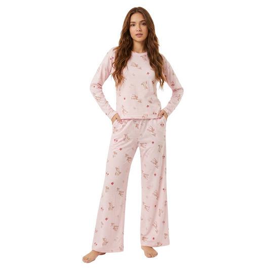 Pijama Andalucía Manga Larga - Mujer