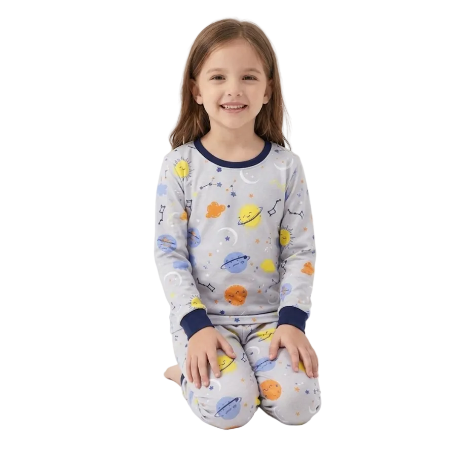 Pijama Familiar Sistema Solar - Niña