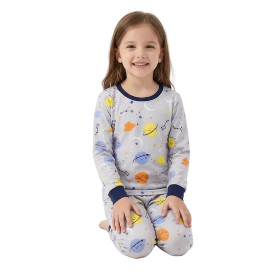 Pijama Familiar Sistema Solar - Niña