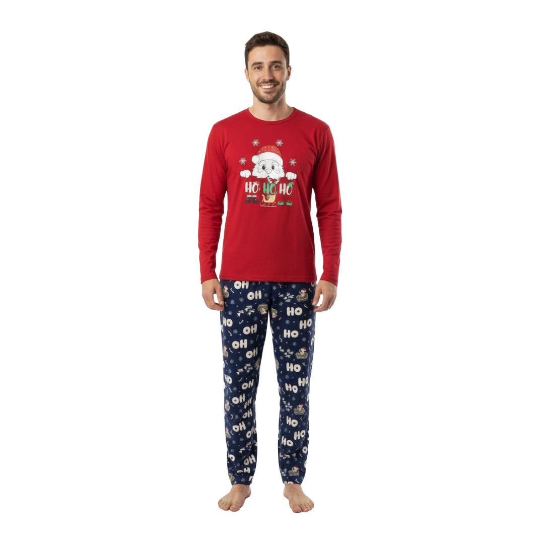 Pijama Navidad Rojo - Hombre