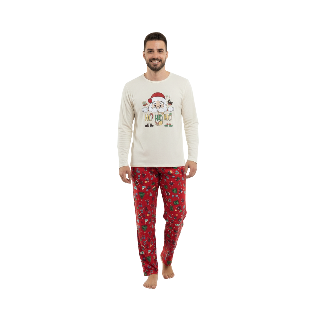 Pijama Navidad Blanca - Hombre