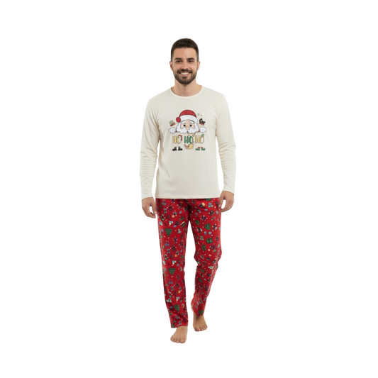 Pijama Navidad Blanca - Hombre