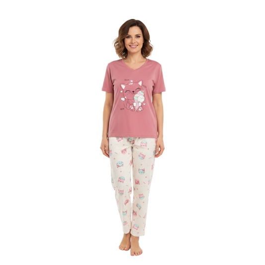Pijama Valeria Manga Corta