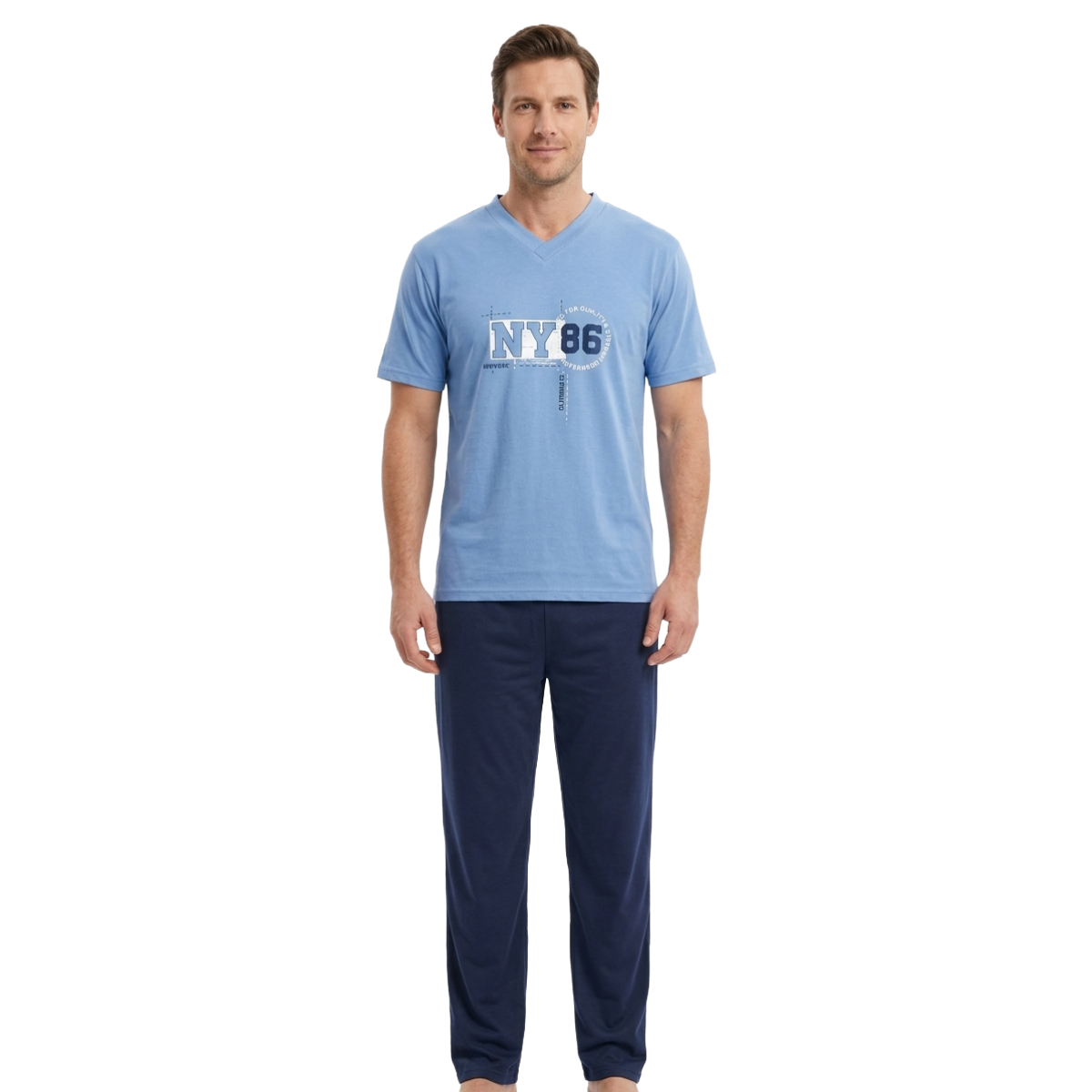 Pijama Miguel Manga Corta- Hombre