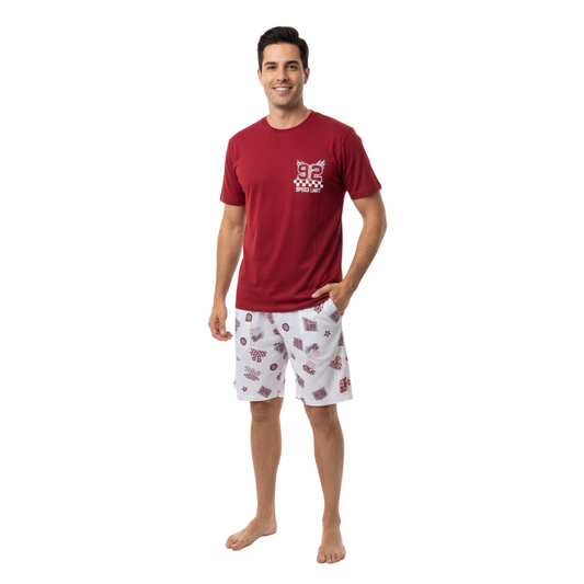 Pijama Samuel Pantalón Corto - Hombre
