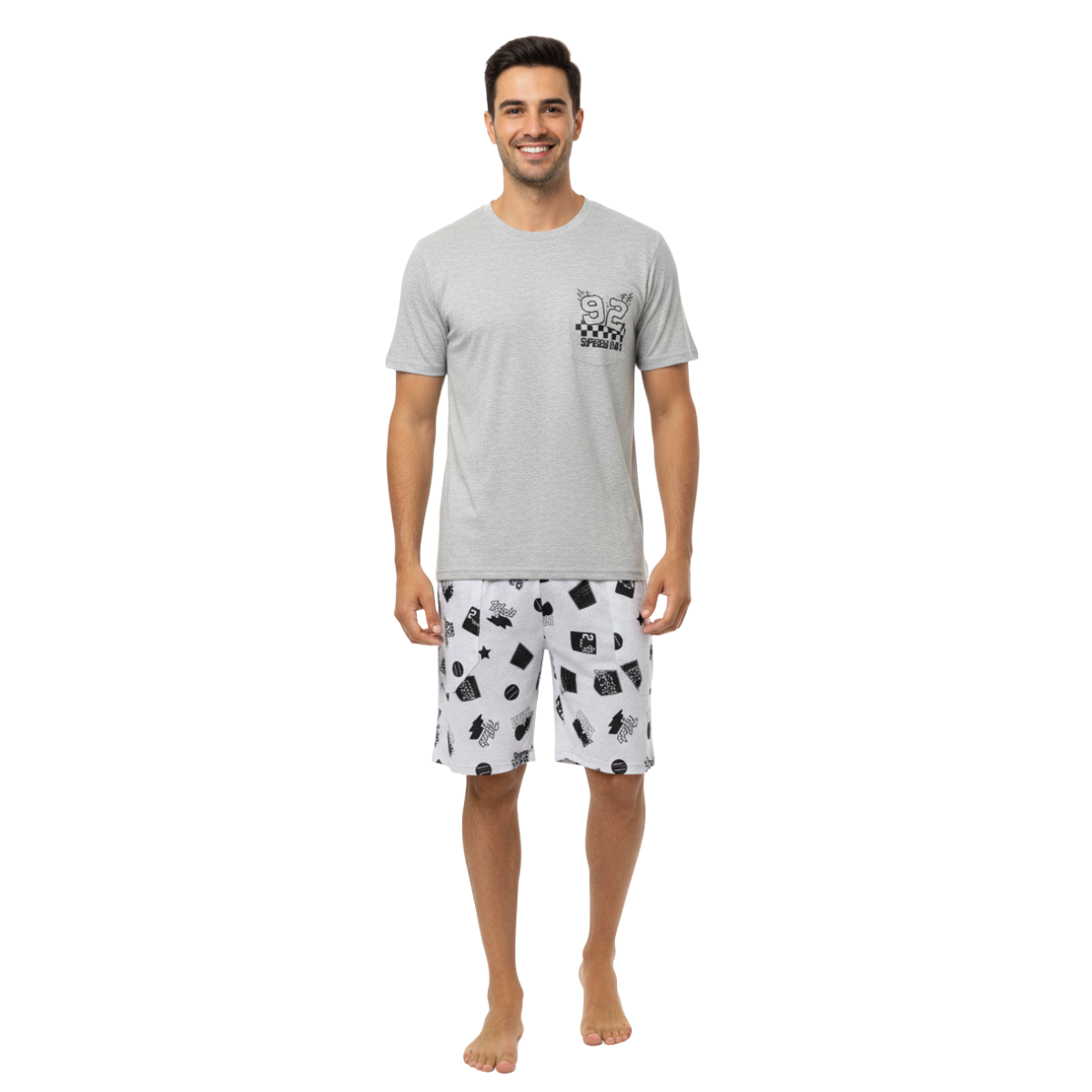 Pijama Samuel Pantalón Corto - Hombre
