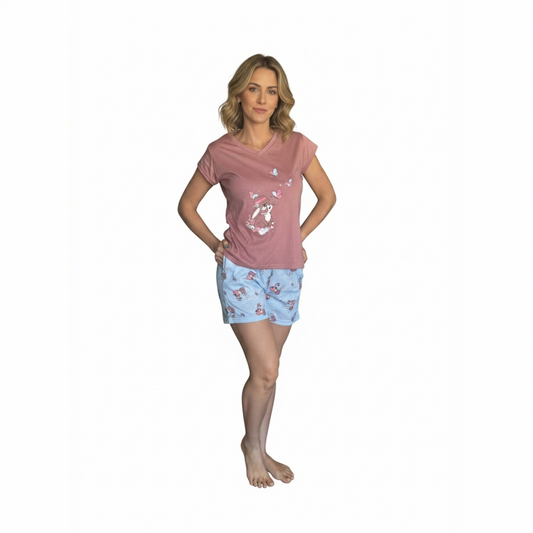 Pijama María Pantalón Corto - Mujer