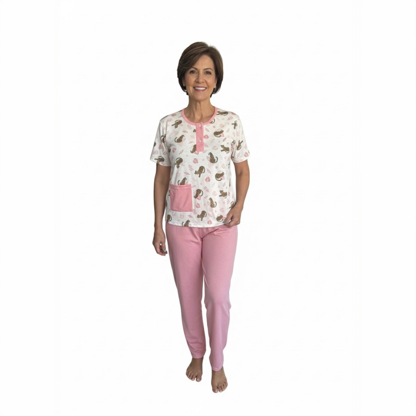 Pijama Julia Manga Corta - Mujer