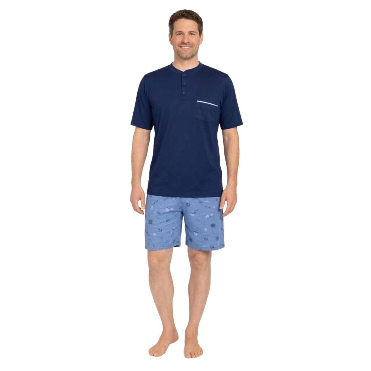 Pijama Ricardo Pantalon Corto